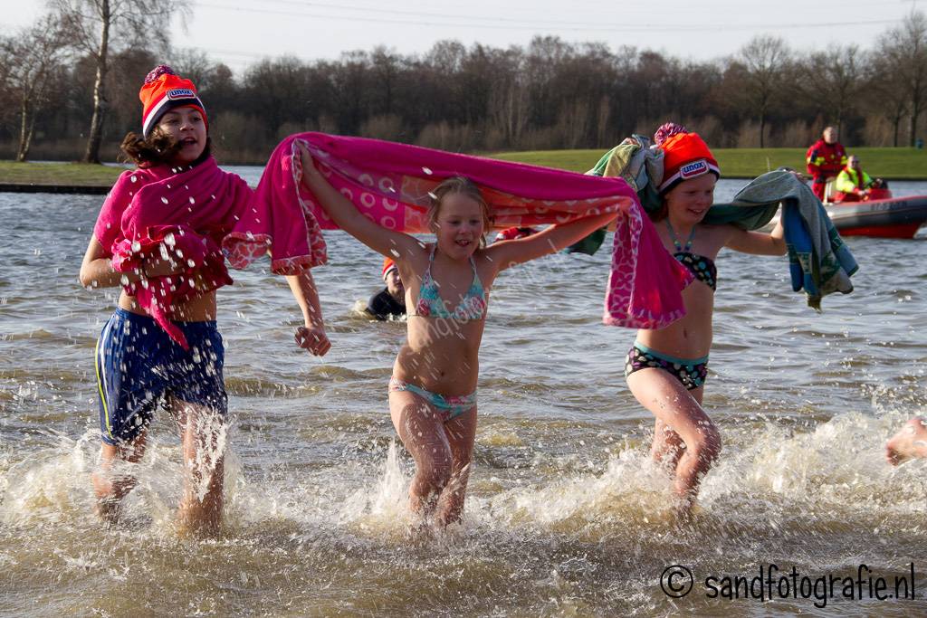Nieuwjaarsduik het Lageveld Wierden 2014