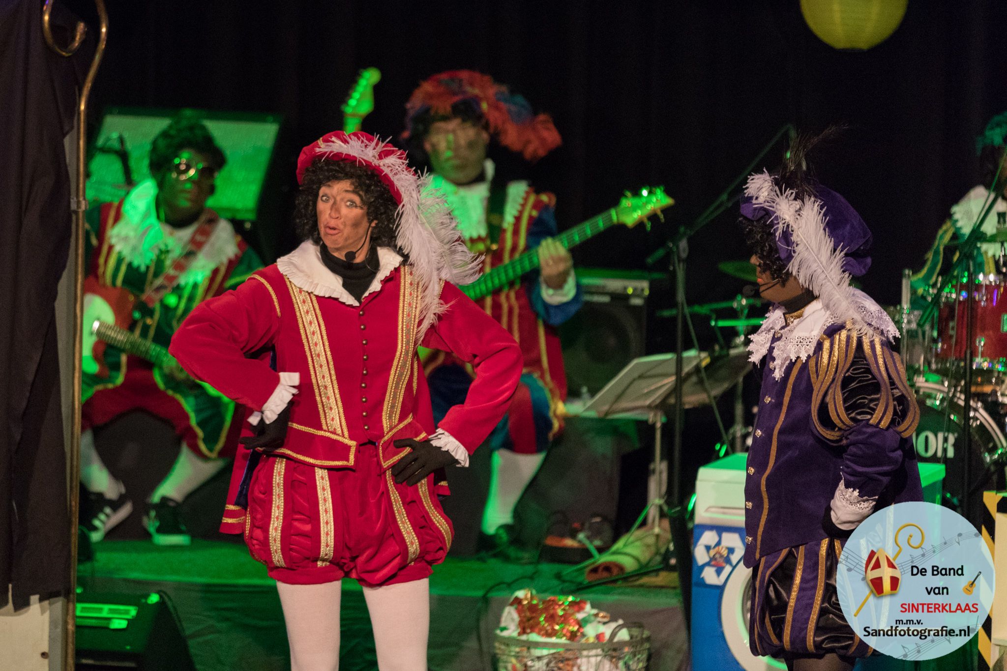 Theatershow Paniek in de Feestfabriek Vriezenveen Sand Fotografie