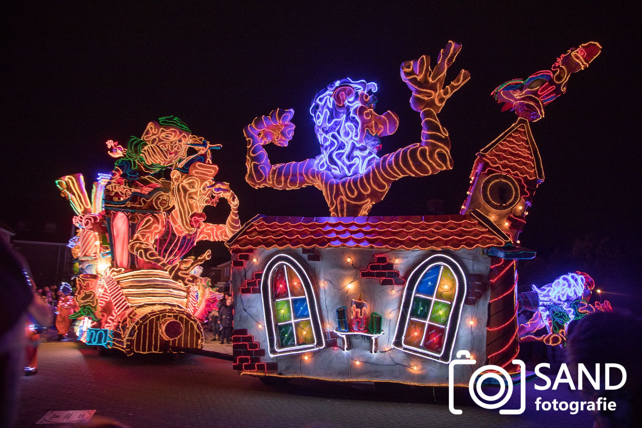 21 februari 2020 Verlichte carnavalsoptocht Tubbergen Sand Fotografie