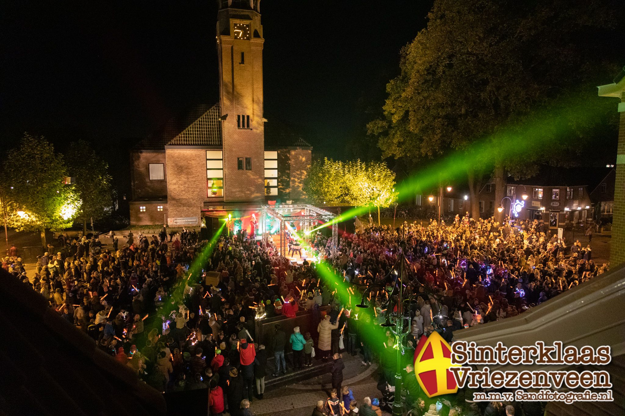 Verlichte Sinterklaasintocht 12 november 2022 Vriezenveen Sand Fotografie